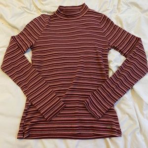 stripped ribbed long sleeve